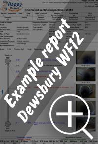 CCTV drain survey Dewsbury re