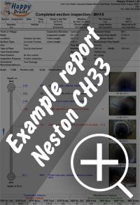 CCTV drain survey Neston re