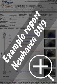 CCTV drain survey Newhaven re