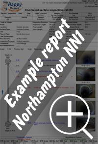 CCTV drain survey Northampton re